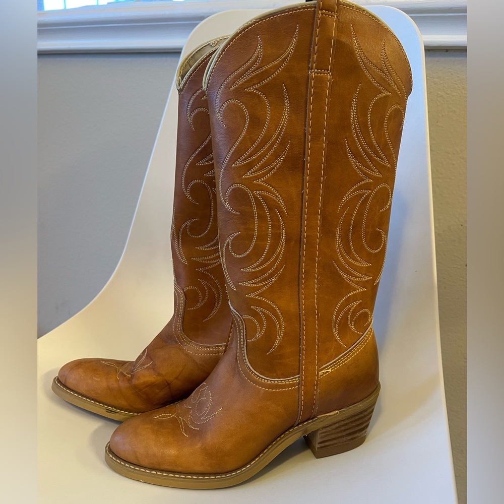 Vintage Dingo western cowboy boots